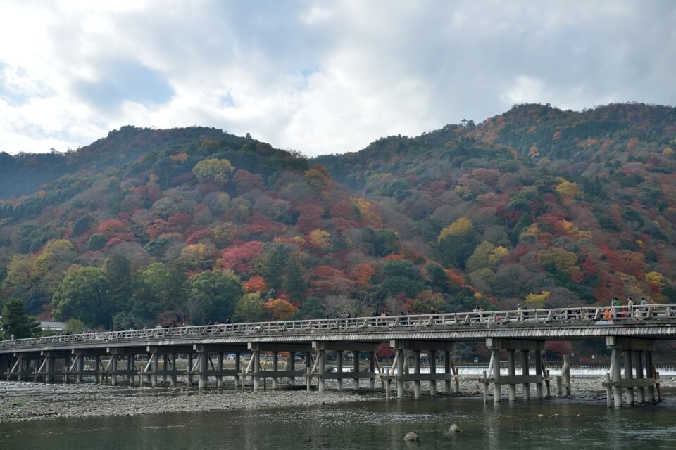 嵐山・渡月橋の写真