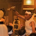 見付天神裸祭・鬼踊りの写真