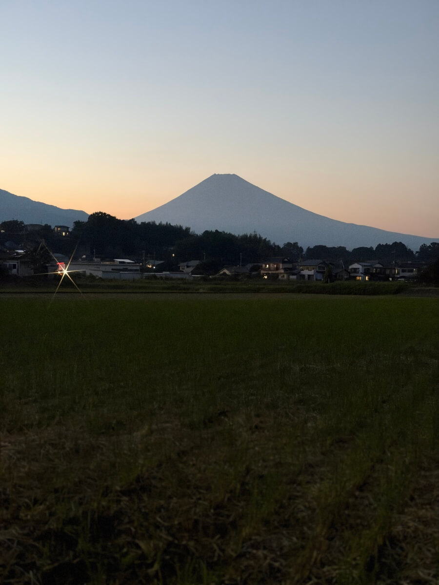 裾野市田舎ランニングコース