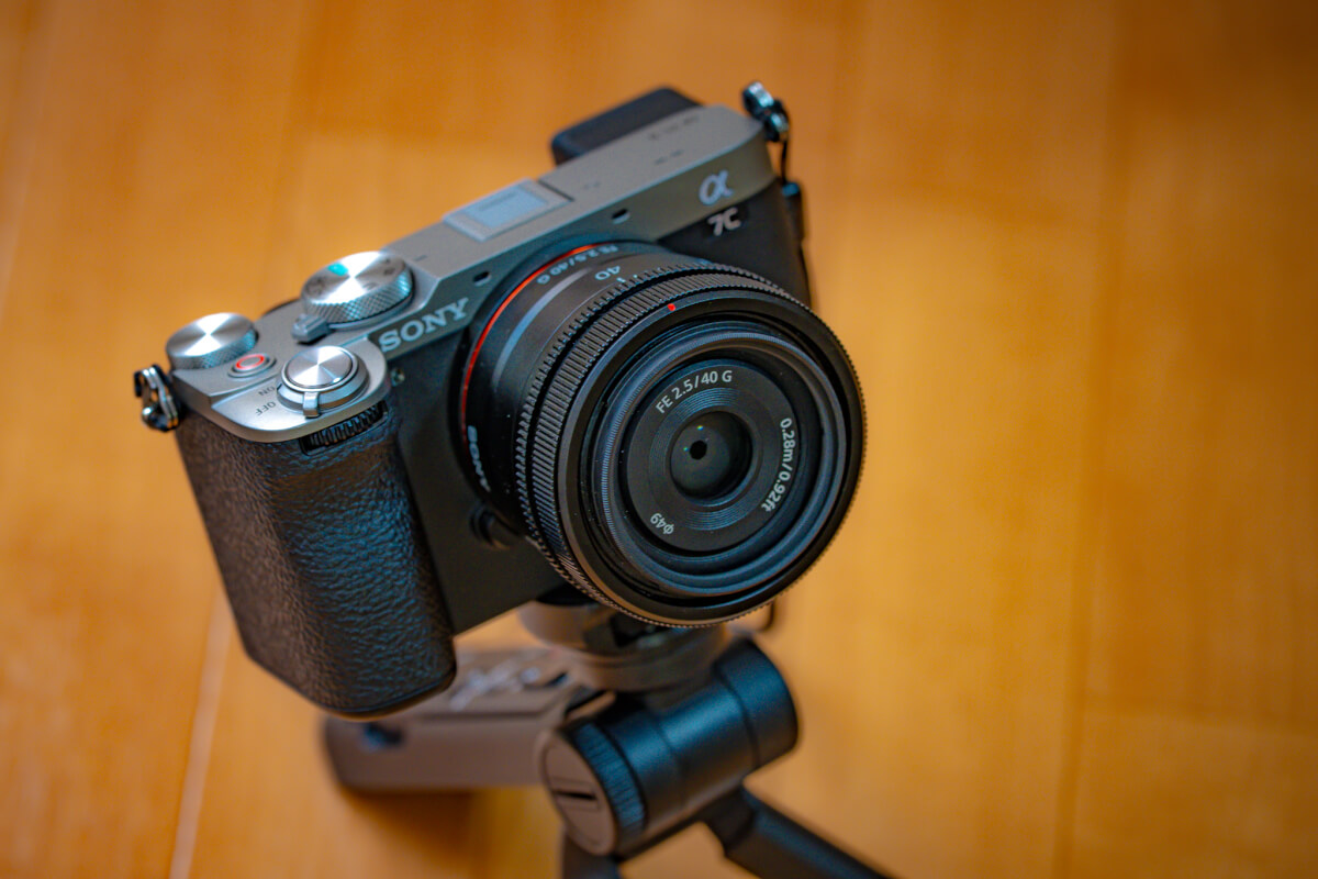 SEL40F25G+α7CII、作例レビュー小型軽量レンズ/カメラ - 和様写真家 