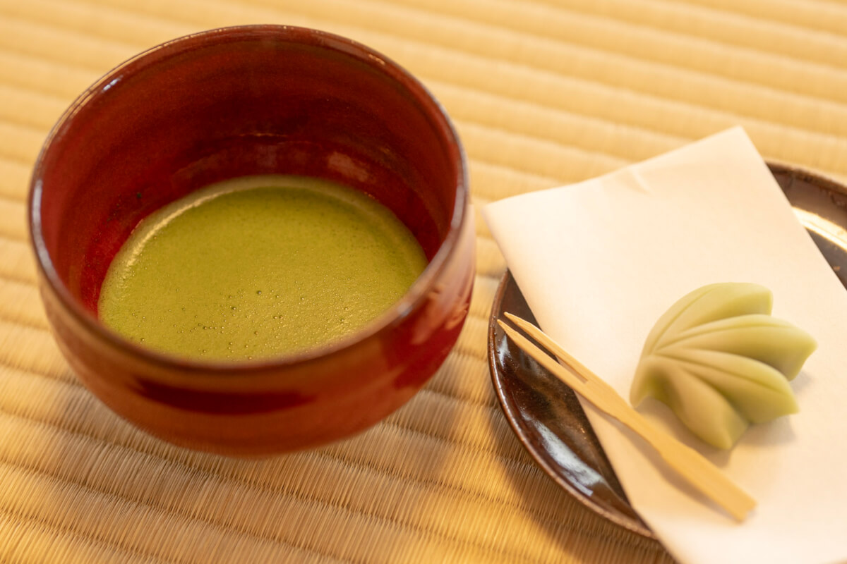 ふじのくに茶の都ミュージアム写真抹茶体験