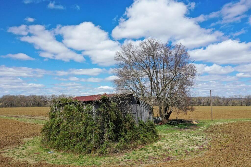 アメリカの春の田舎～ドローン空撮