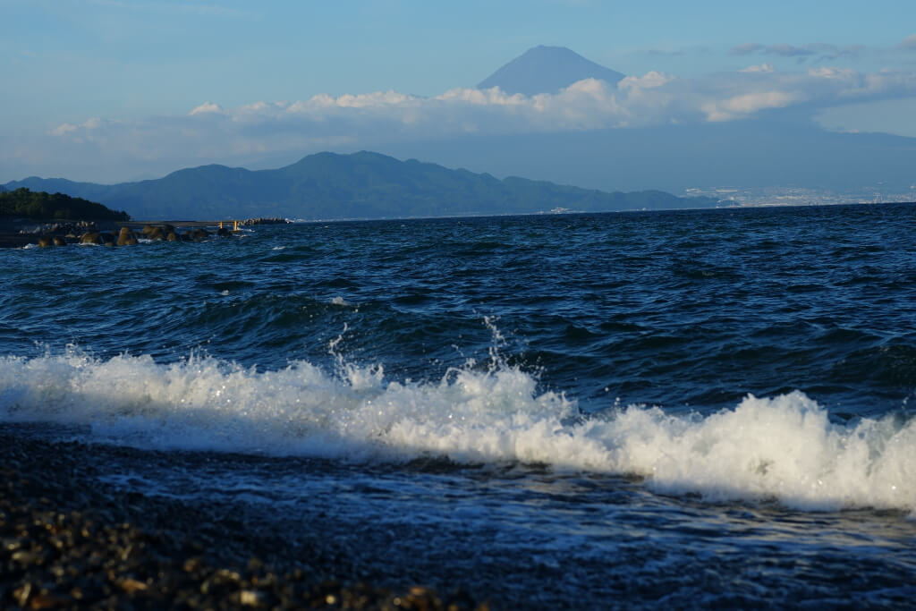 三保の松原の富士山写真