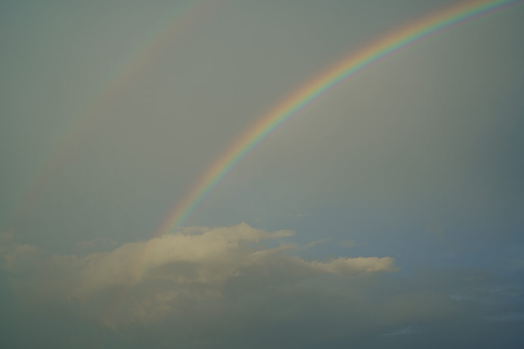 三好池の虹
