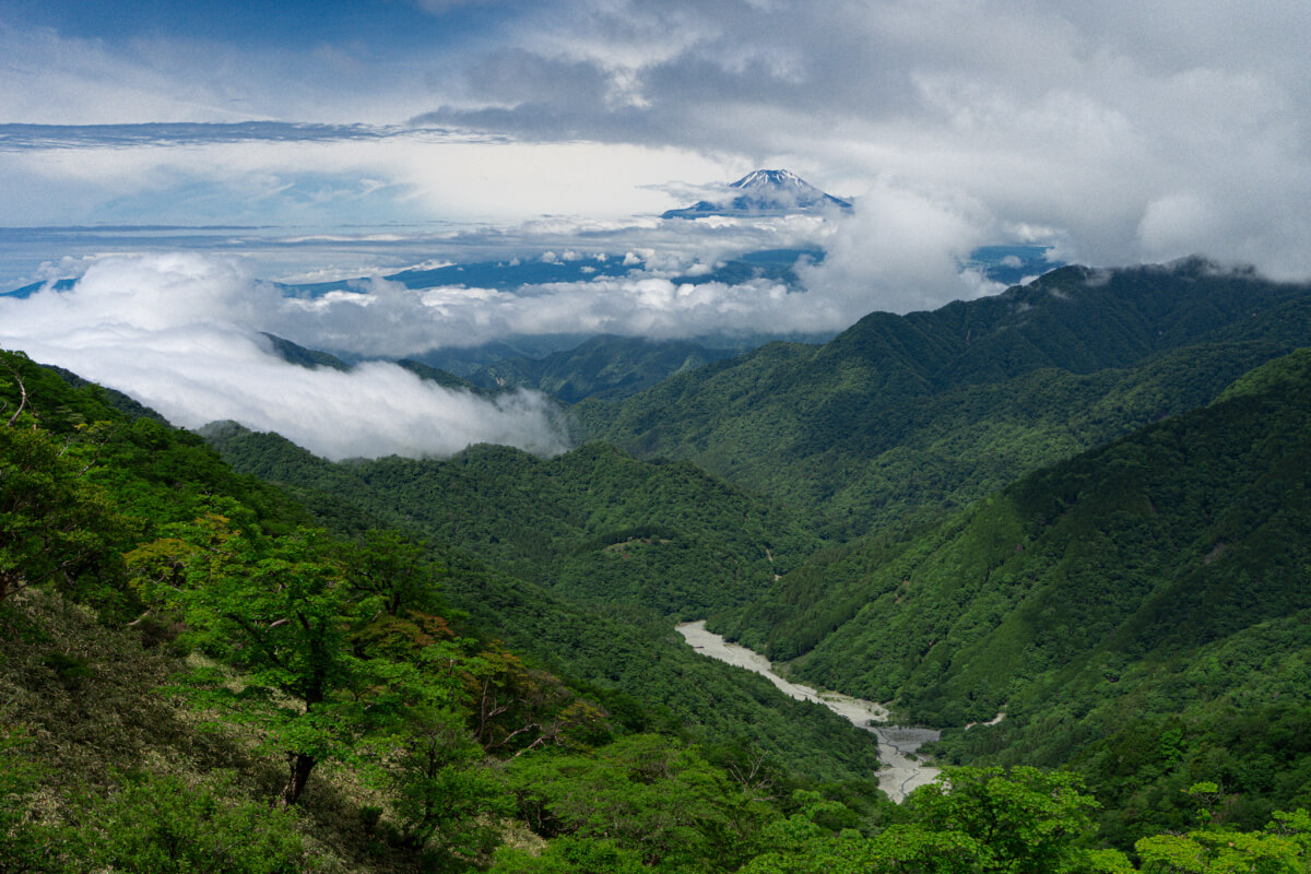 丹沢山塔ノ岳大倉ルート写真撮影スポット