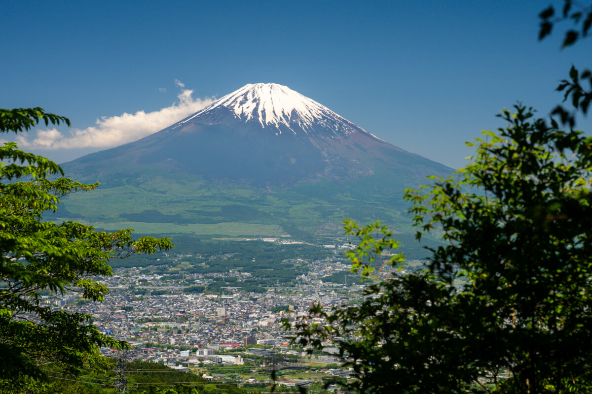 乙女の鐘展望台富士山写真撮影スポット