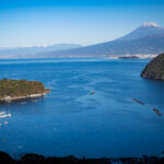 内浦重須見晴台の富士山写真