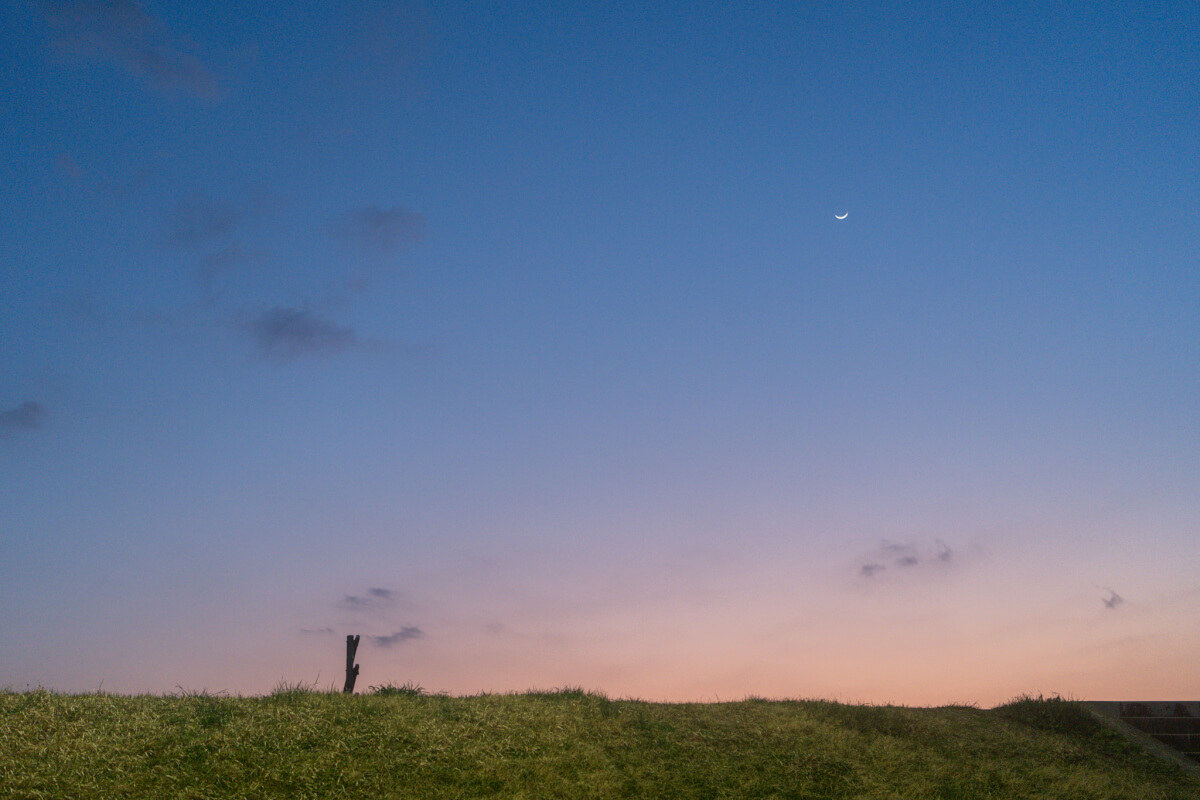 千本浜海岸のサンセット写真撮影