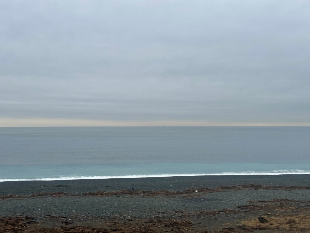 千本浜海岸ハーフマラソン