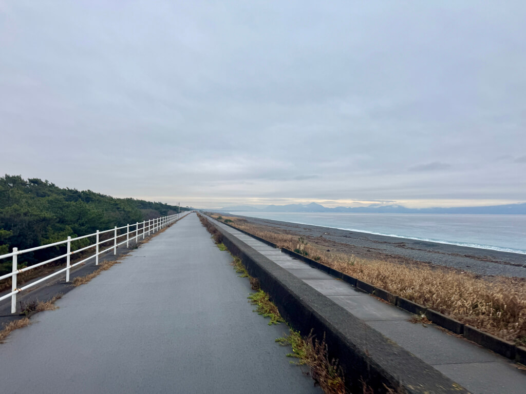 千本浜海岸ハーフマラソン