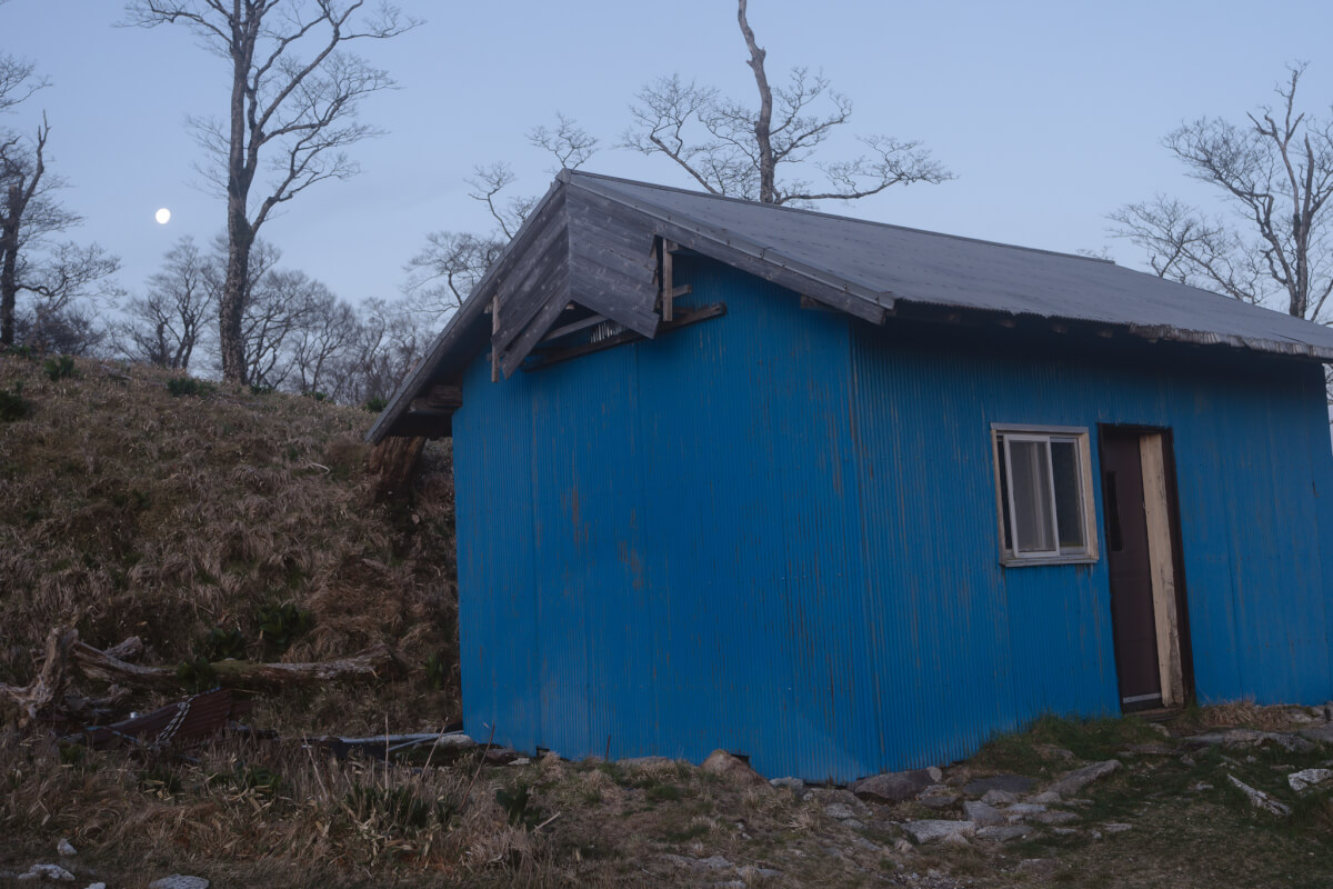 大峯奥駈道深仙小屋行仙宿写真