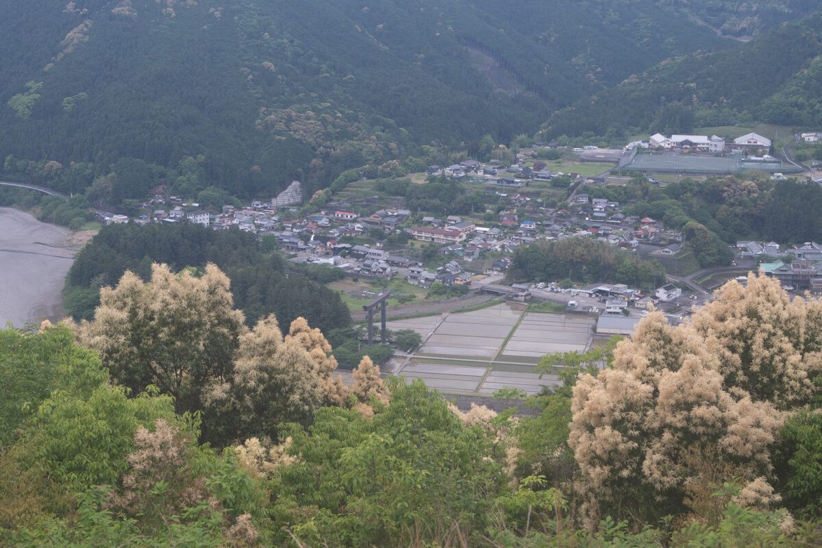 大峯奥駈道行仙宿熊野本宮大社写真