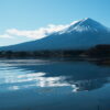 石公園の富士山写真