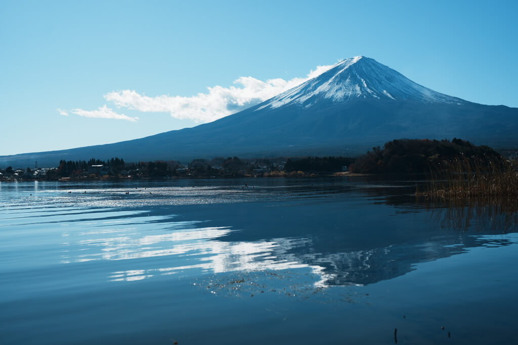 大石公園の富士山写真
