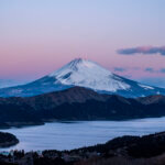 大観山カーブ富士山