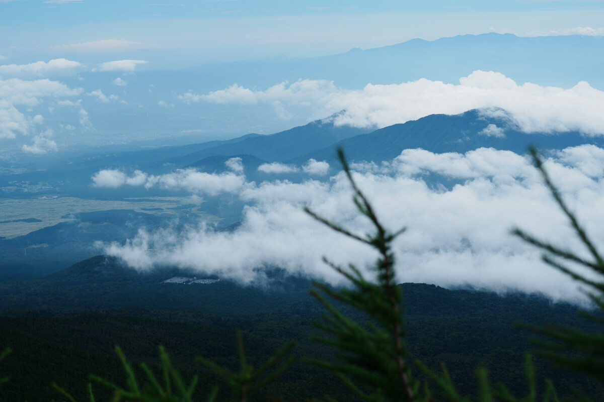富士宮口五合目宝永山
