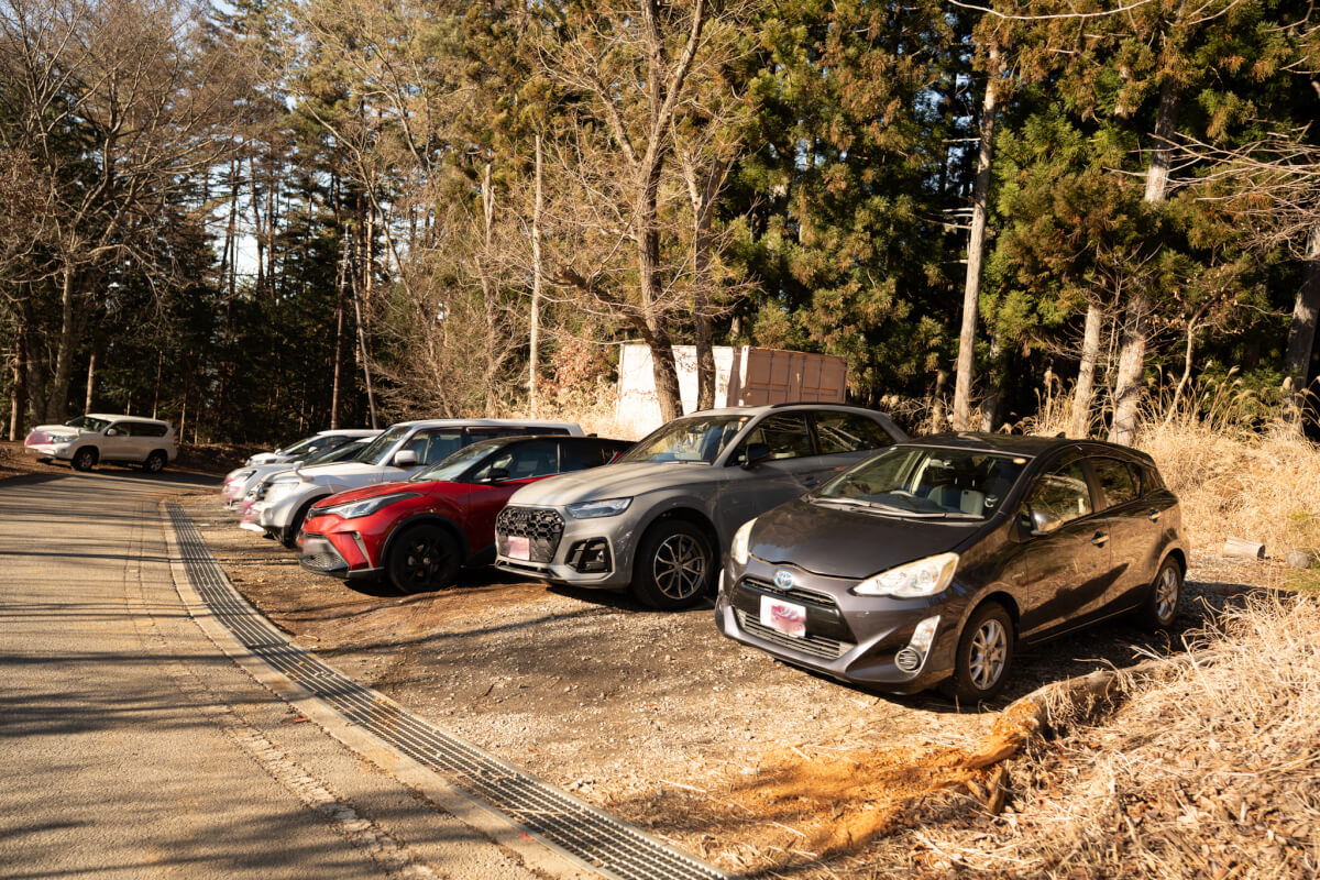 富士山遥拝所ようはいじょ駐車場写真