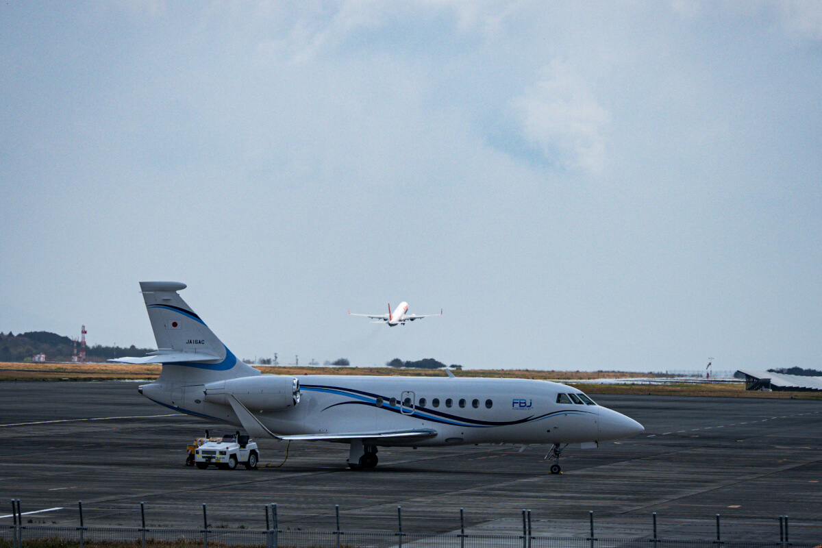 富士山静岡空港飛行機写真撮影