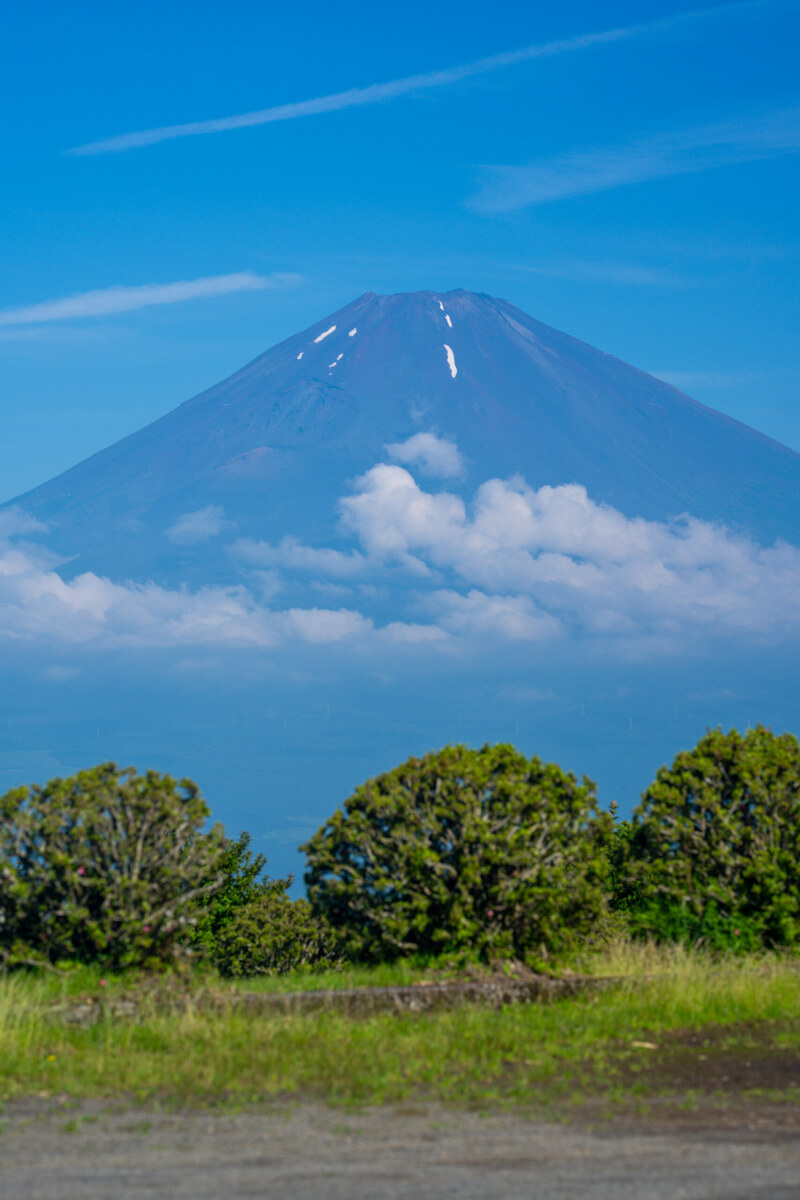 富士見ヶ丘公園箱根スカイライン富士山写真撮影場所