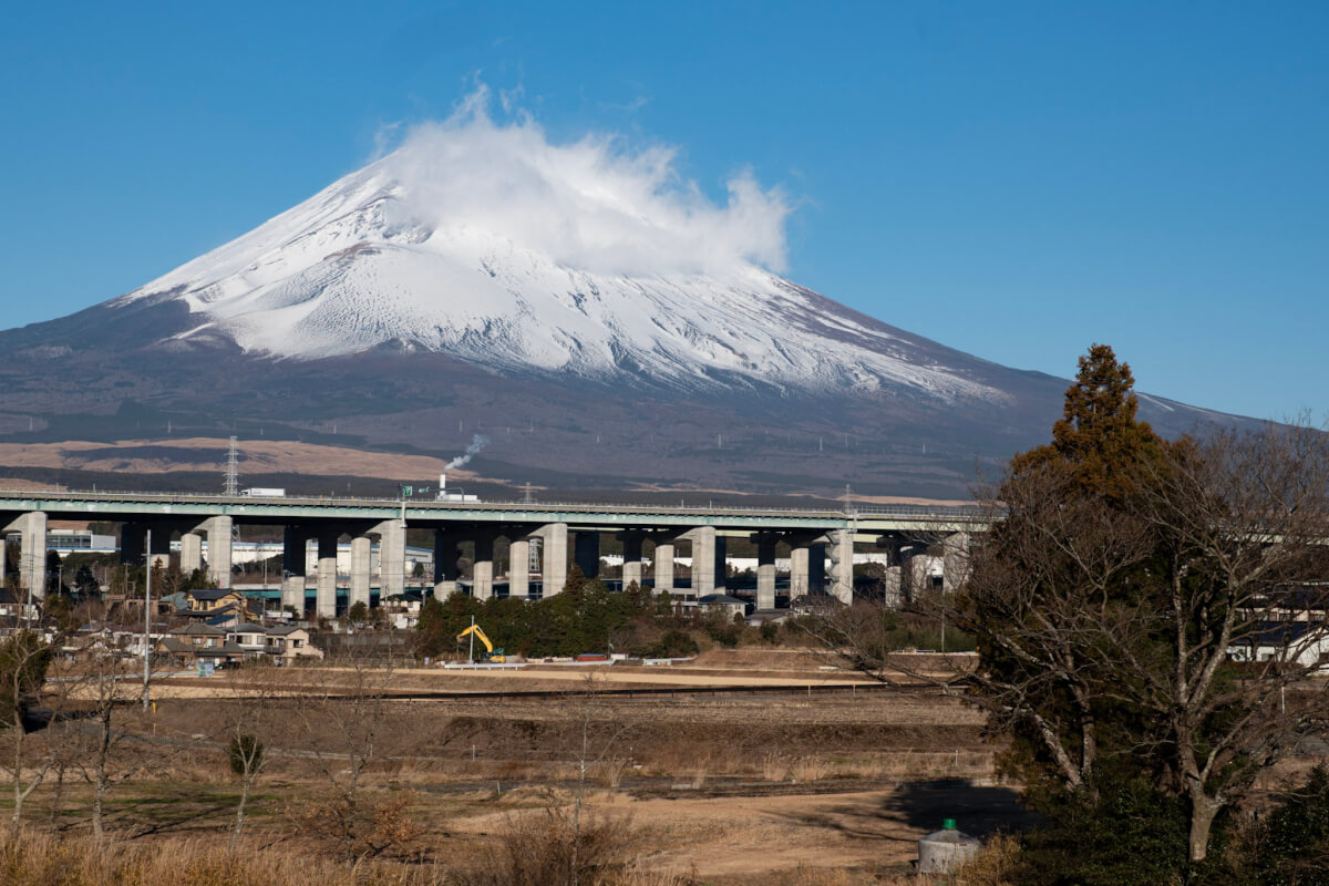 富士見台からの富士山