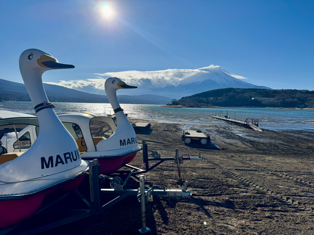 山中湖ランニングコース一周13km