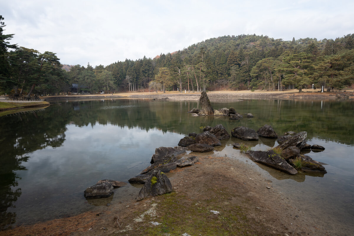 平泉毛越寺写真撮影スポット