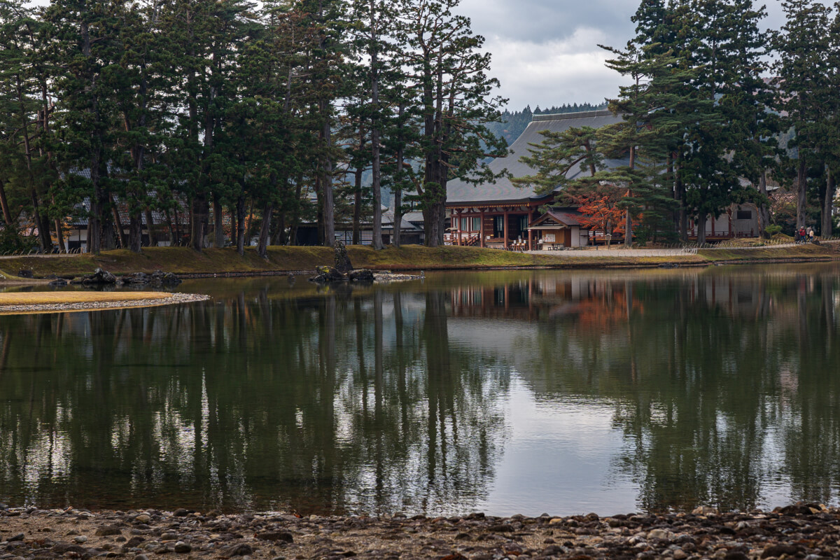 平泉毛越寺写真撮影スポット