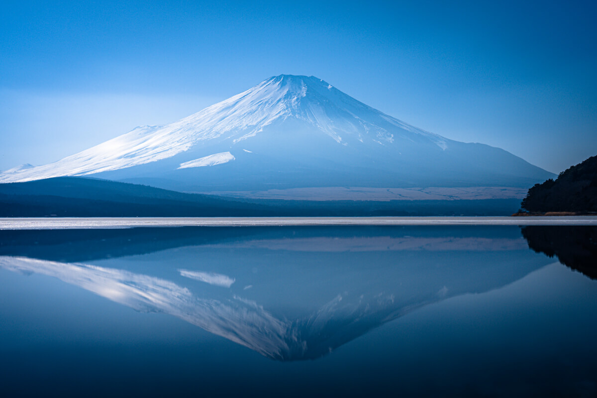平野の浜富士山写真撮影画像