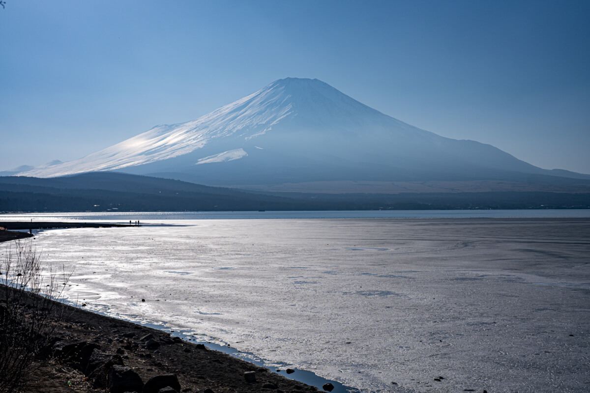 平野の浜富士山写真撮影画像