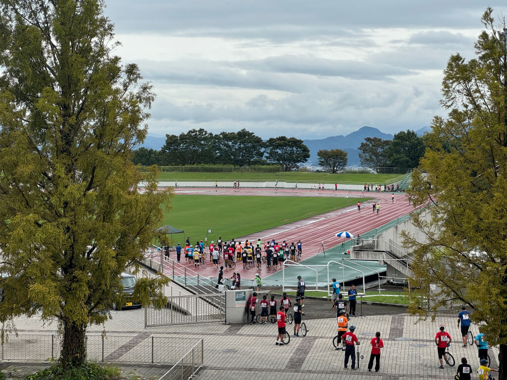 愛鷹広域公園ランニング写真