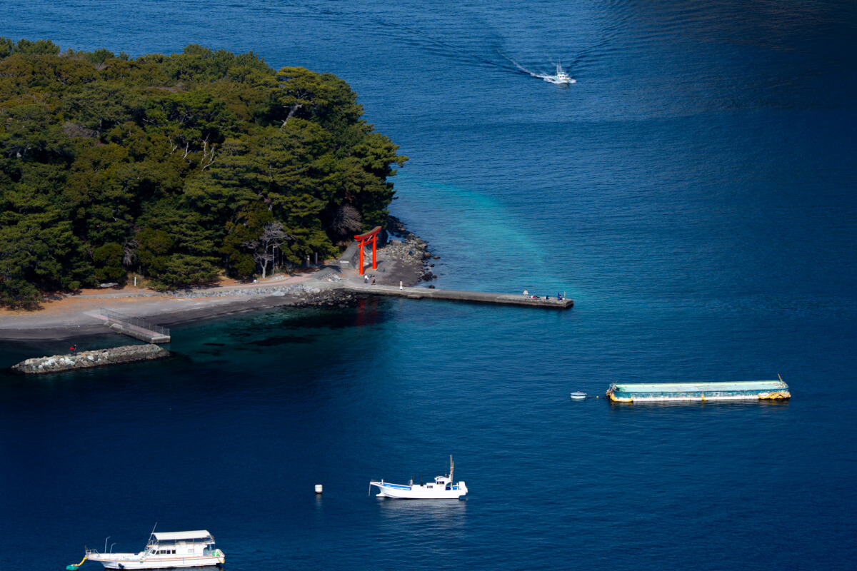 富士山戸田港景勝地