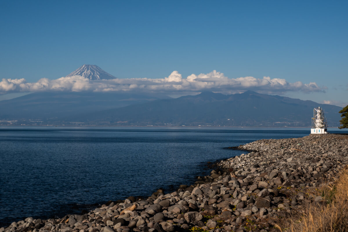 戸田灯台は工事中