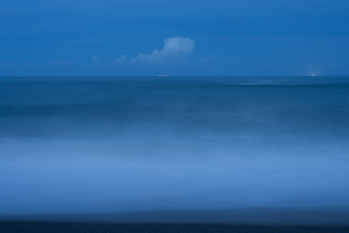 桂浜高知スローシャッター夜写真撮影