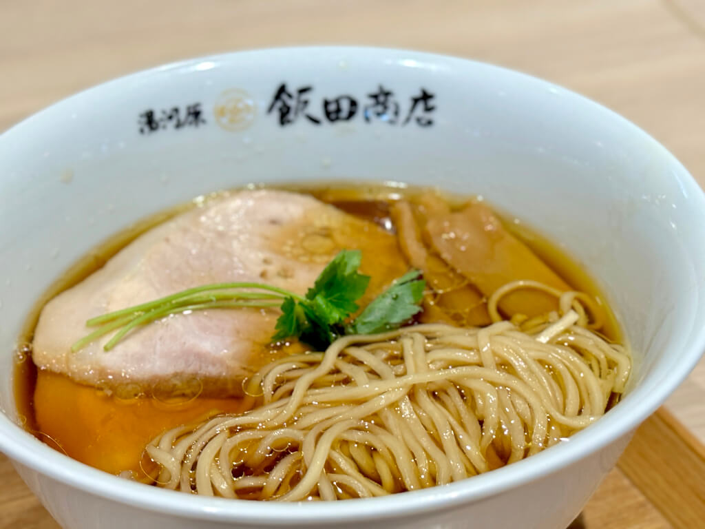 湯河原飯田商店ラーメン