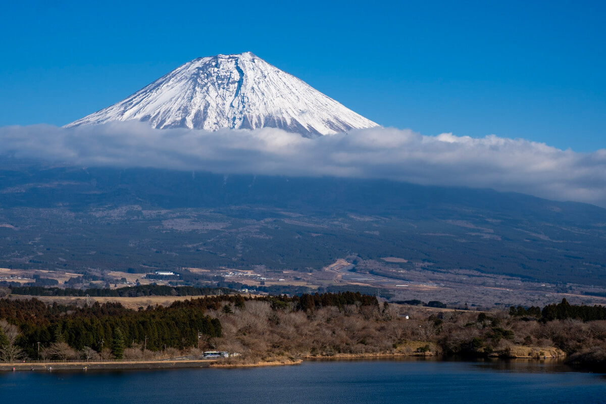 田貫湖富岳テラスの富士山写真