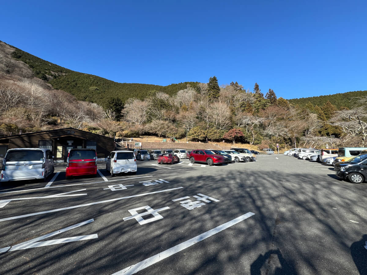 田貫湖展望台駐車場