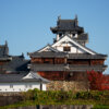 福知山城の紅葉写真