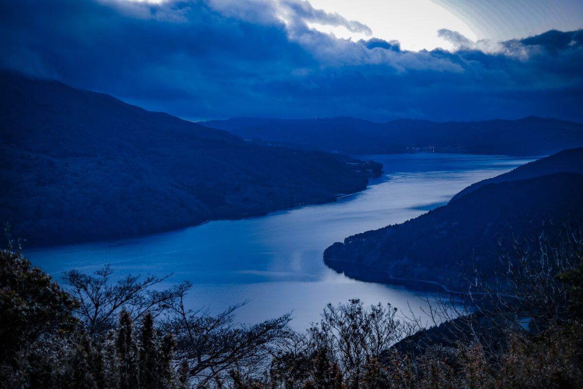 箱根芦ノ湖展望公園写真撮影