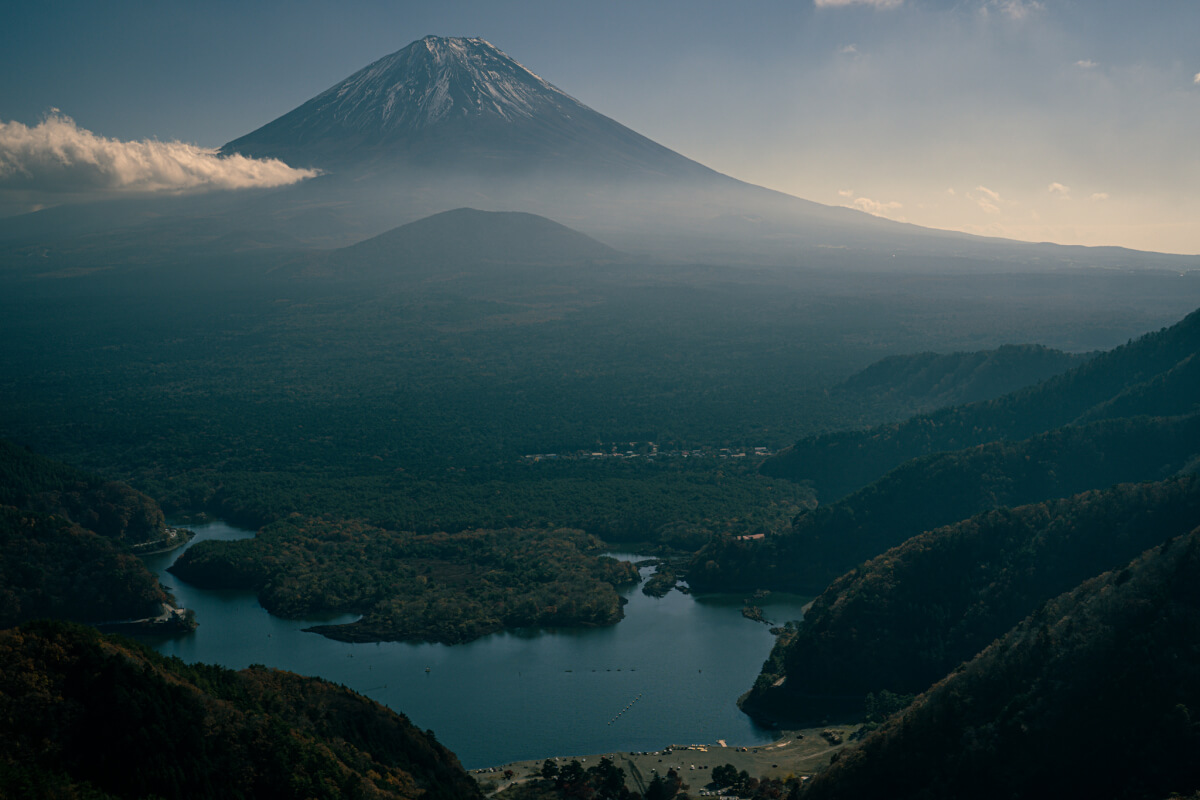 精進峠展望台写真