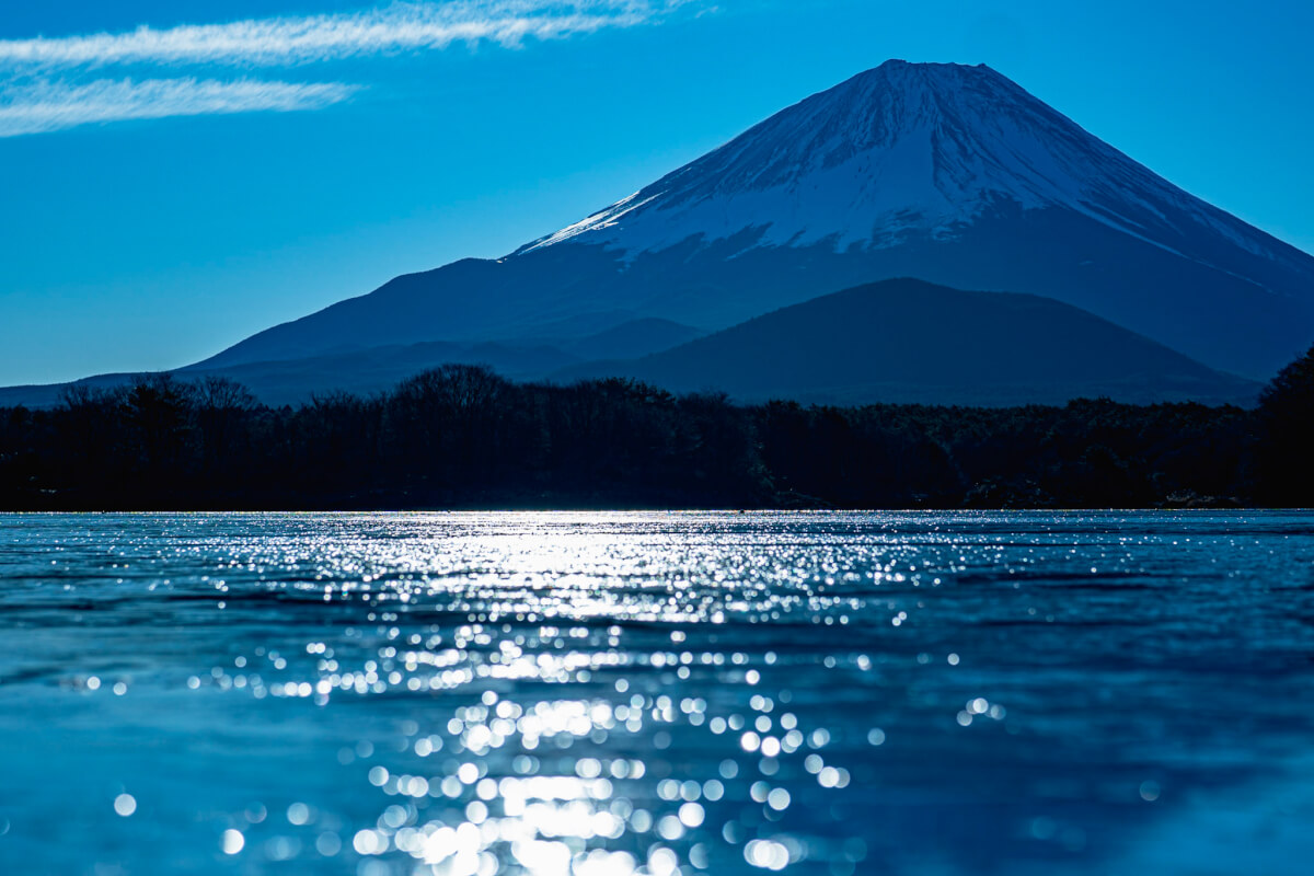 精進湖の他手合浜