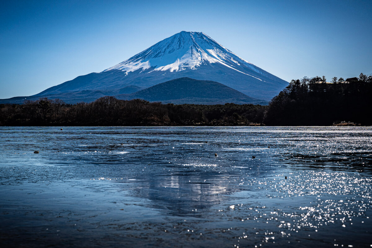 精進湖の他手合浜