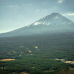 紅葉台レストハウス展望台と富士山