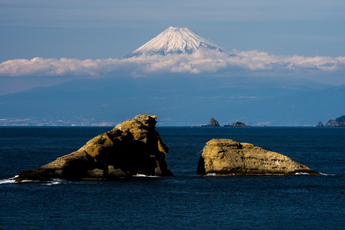 雲見海岸富士山絶景スポット